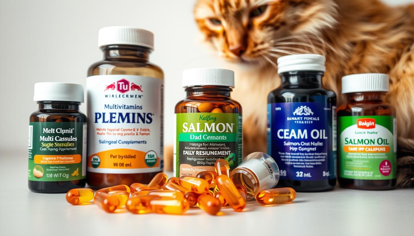 multivitamin vs lososovo olje za mačke