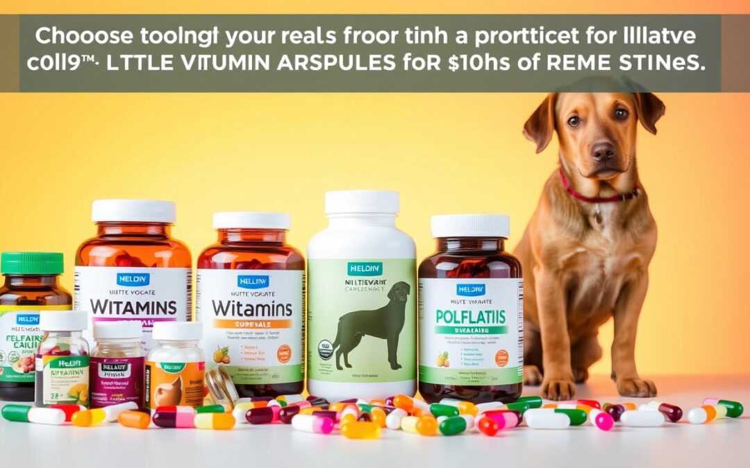 Multivitamin za male ali velike pse – kateri je boljši in zakaj?