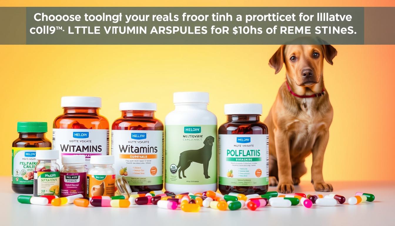 multivitamin za majhne ali velike pse