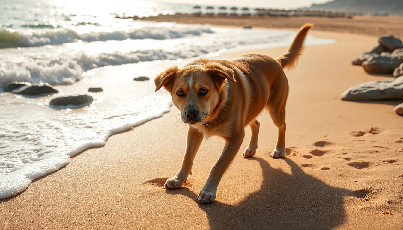 nevarnosti pasjih plaž poletje