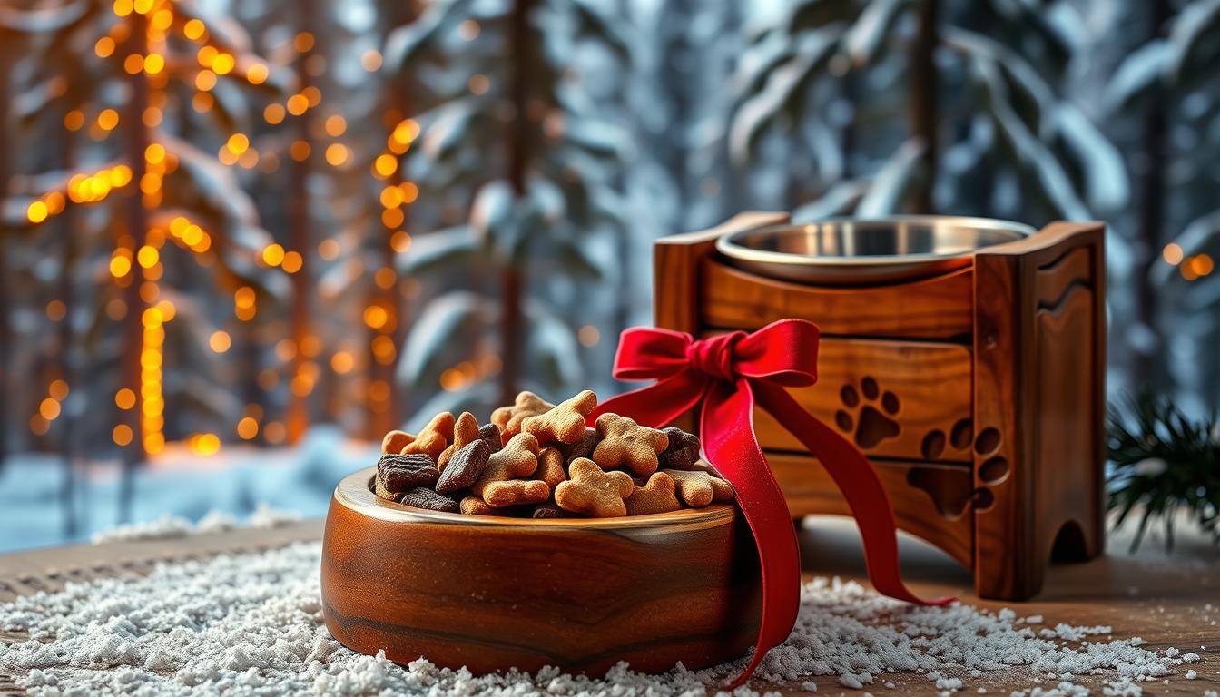 praznična hranilnica za psa