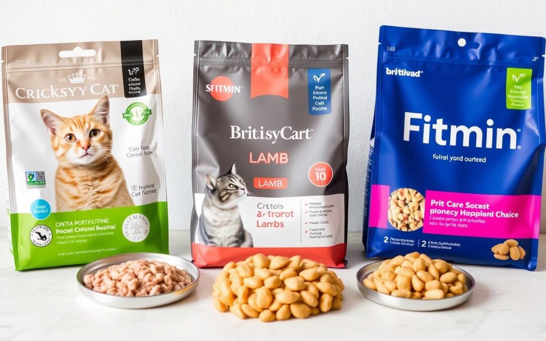 Primerjava jagnječjih hran: CricksyCat, Brit Care, Fitmin