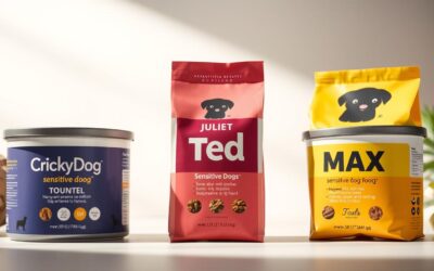 Primerjava občutljive hrane CricksyDog – Juliet, Ted, Max