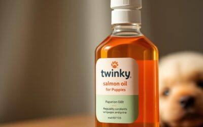 CriskyDog spletni časopis 19 Twinky lososovo olje za mladičke – prvi vtisi