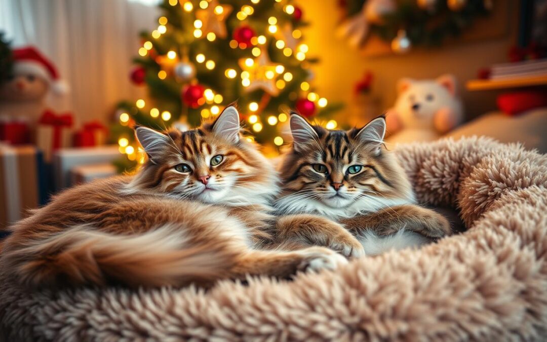 Božič pri mačkah v zavetišču – kako lahko pomagaš?