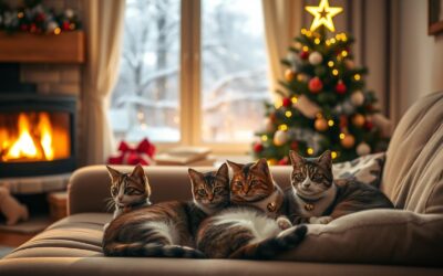 Mačji blog 22 Mačke in božični vrvež – statistika posvojitev