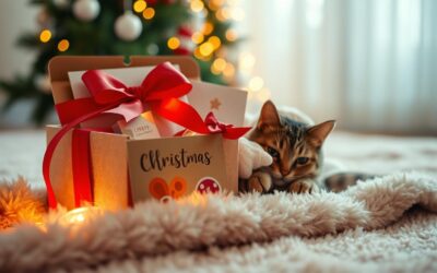 Mačji blog 18 Božični reševalni paket za mačke – kaj vključiti?