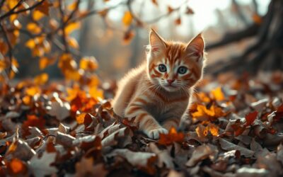 Jesenske fotografije mačk za Instagram – trendi in nasveti