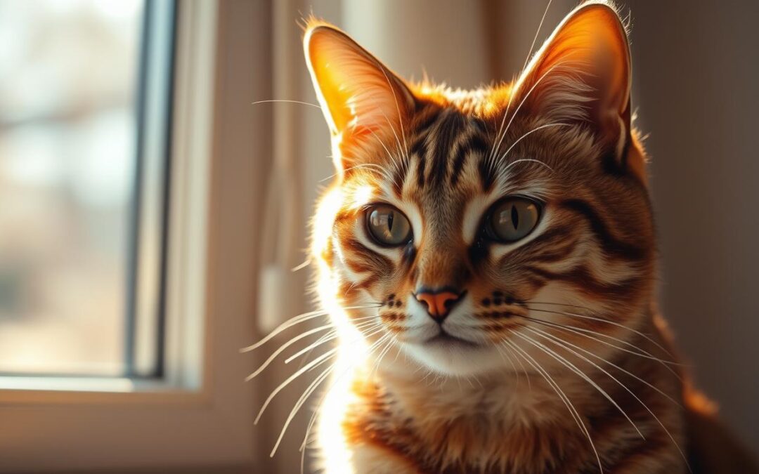 Jesenski fotografski nasveti za tvojo mačko – uporaba naravne svetlobe