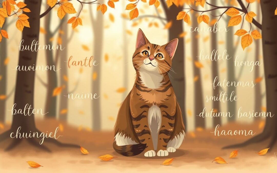 Jesenske ideje za imena novih mačk