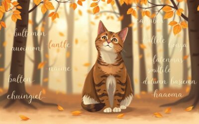 Mačji blog 16 Jesenske ideje za imena novih mačk