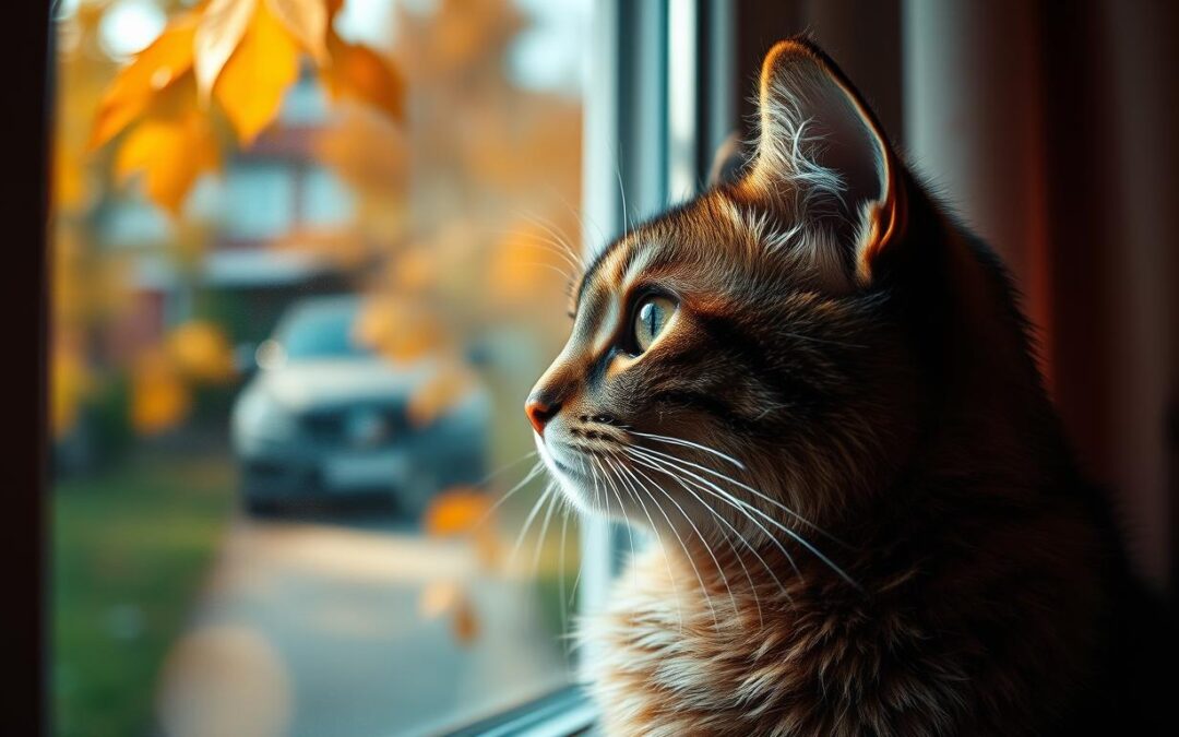 Kaj pomeni, če se tvoja mačka jeseni manj igra?