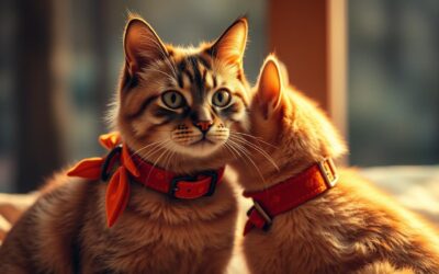 Mačji blog 18 Najlepše jesenske ovratnice za mačke