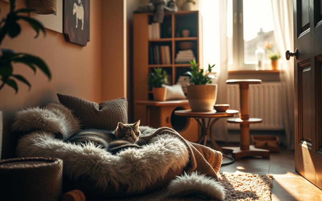 Kako ustvariti topel kotiček za mačko v hladnejših dneh?