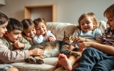 Mačji blog 20 Mačka iz zavetišča in otroci – dobra kombinacija?