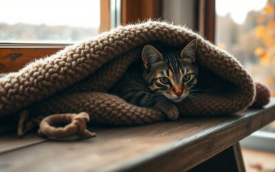 Mačji blog 20 Zakaj se tvoja mačka jeseni skrije pod odejo?