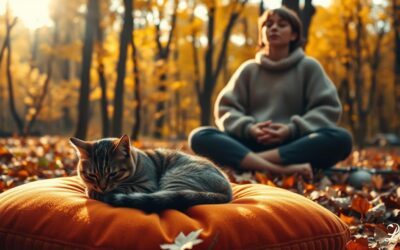 Mačji blog 17 Jesenski rituali sprostitve – mir zate in za tvojo mačko