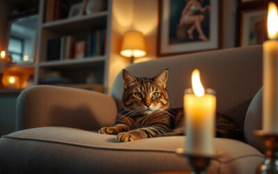 Mačji blog 19 Mačke in svetloba sveč – kako jih zaščititi
