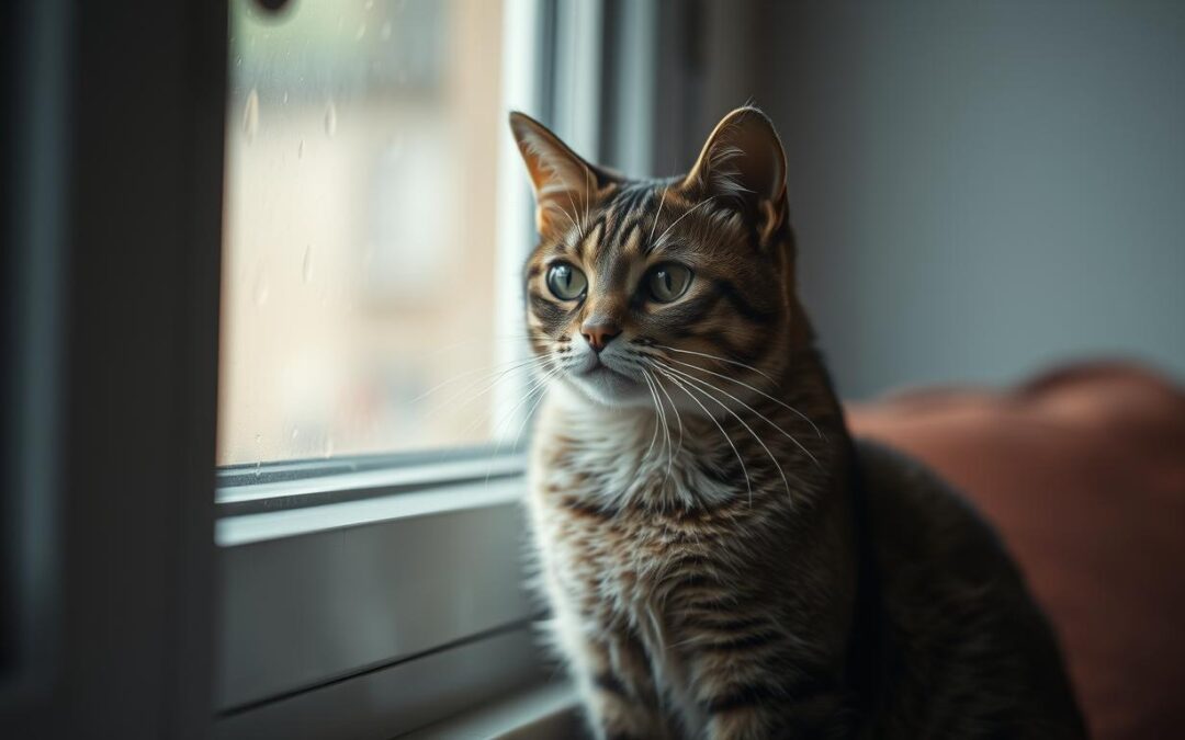 Mačke in zvok dežja – zakaj so nanj posebej občutljive?