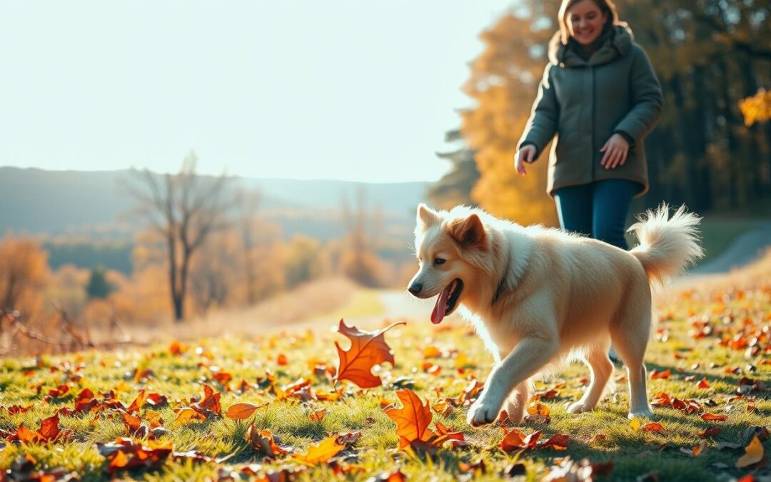 Jesenski sprostitveni programi za psa in lastnika