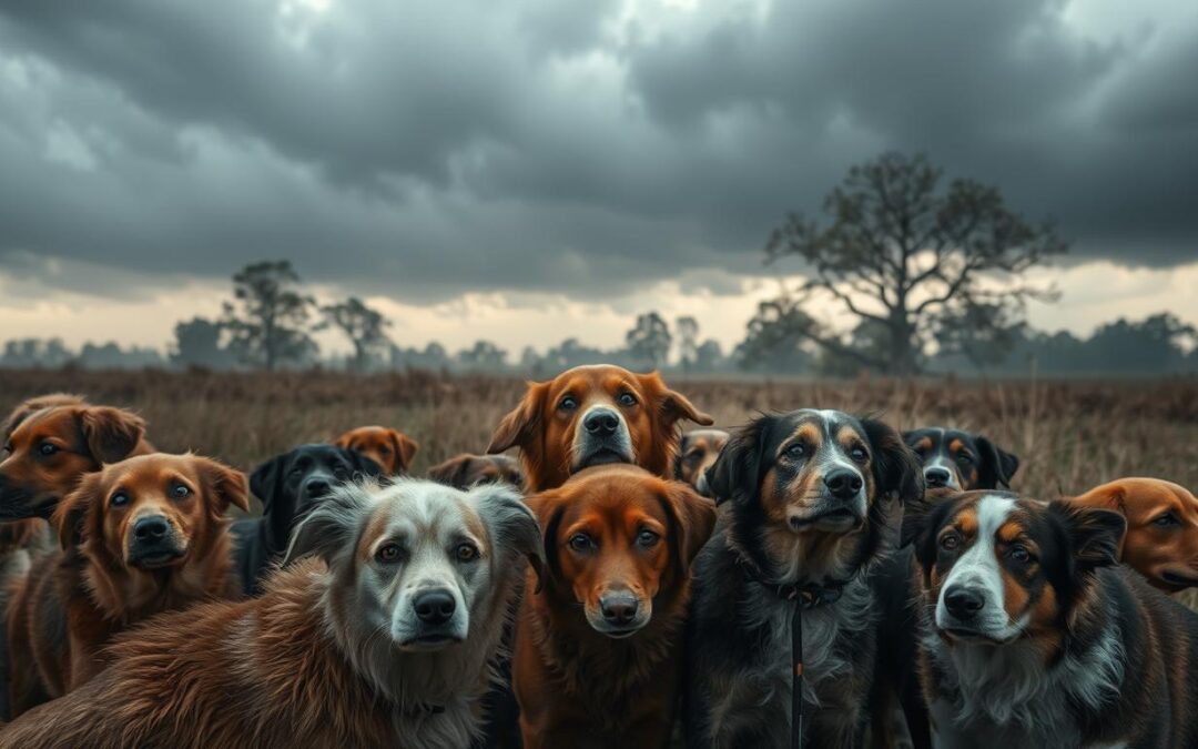 Pasje vedenje pred nevihto – pogostejše jeseni?