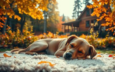Kako ohraniti psa mirnega sredi jesenskih sprememb?