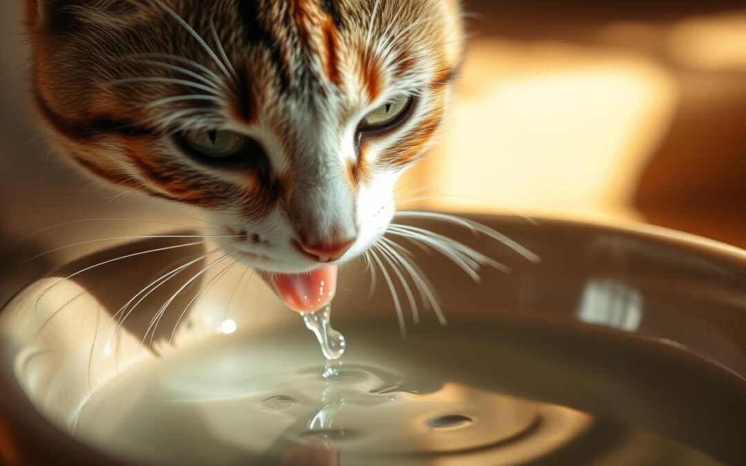 Zakaj tvoja mačka v sezoni ogrevanja več pije?