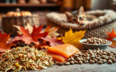 Najboljše jesenske priboljške za mačke