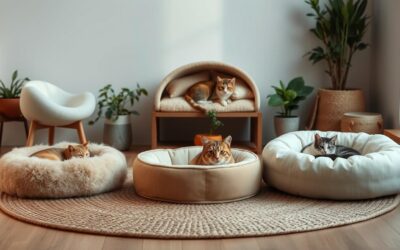 Najboljši mehki kotički in postelje za mačke jeseni