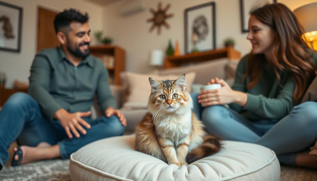 predstavitev-macke-iz-zavetisca-druzini predstavitev mačke iz zavetišča družini