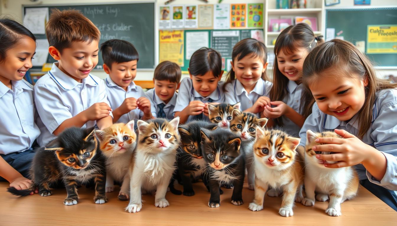 projekt o mačkah za šole