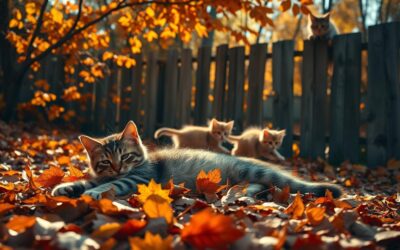 Mačji blog 22 Zakaj tvoja mačka jeseni več mijavka? Morda ji je dolgčas