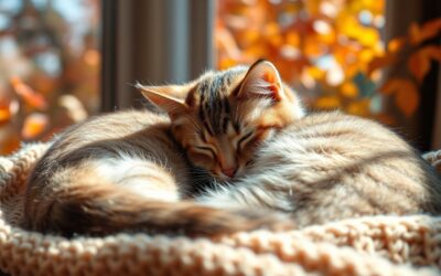 Mačji blog 22 Spremembe spalnih navad pri mačkah jeseni