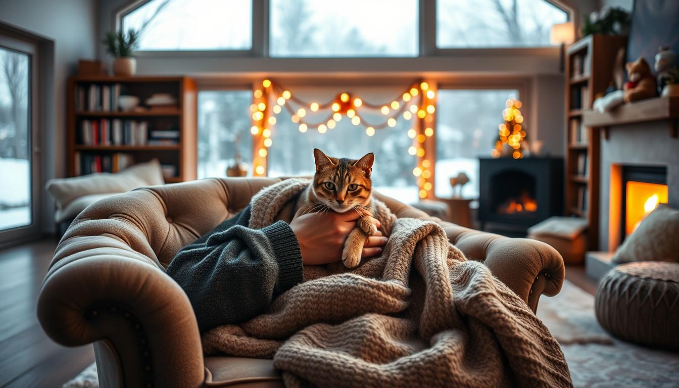 zimska posvojitev mačke