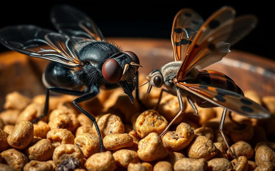 Črna vojaška muha proti mokarju – kaj je boljše za tvojega psa?