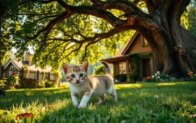 Mačji blog 23 Kdaj lahko mucka prvič spustimo na vrt?