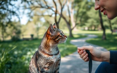 Kako naučiti mucka hoje na povodcu?