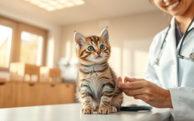 Kdaj se mucka lahko prvič odpelje k veterinarju?