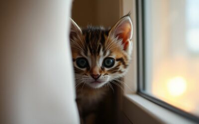 Mačji blog 21 Zakaj se mucek skriva?