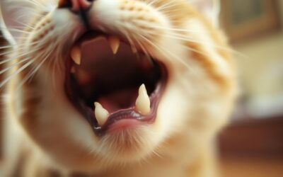 Kdaj začnejo izpadati mlečni zobje mucka?