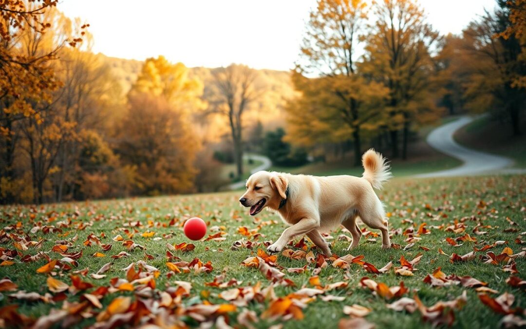 Namesto notranjih sprehodov – tako psa utrudiš tudi jeseni