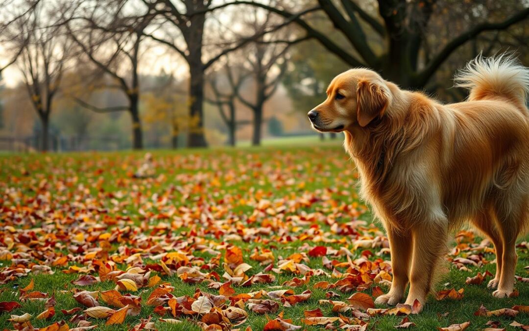 Po sprehodu tako jeseni obriši pasjo dlako