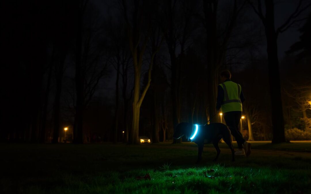 Tvoj pes hodi v temi? Tukaj je svetla rešitev za jesen