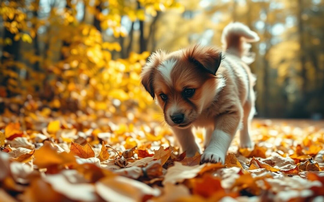 Kaj kaže pasje jesensko vedenje?