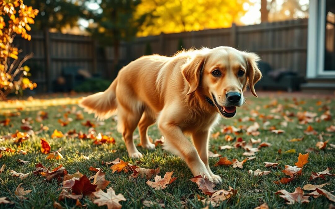 Izmeri raven aktivnosti svojega psa v jesenskih dneh