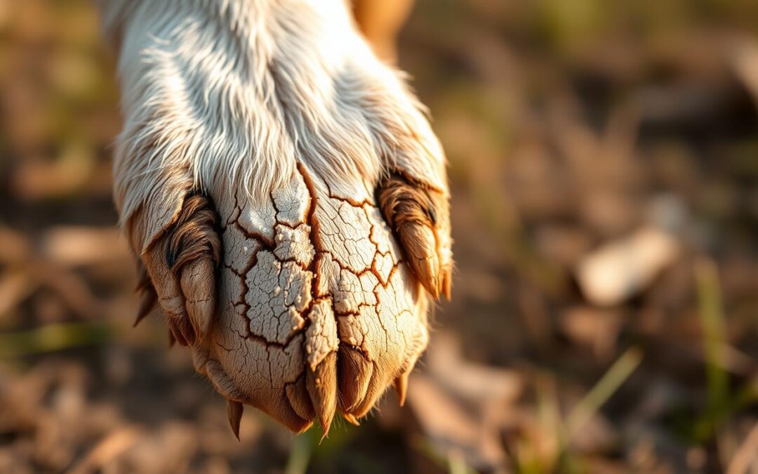 Naravne metode za vlaženje pasje kože jeseni