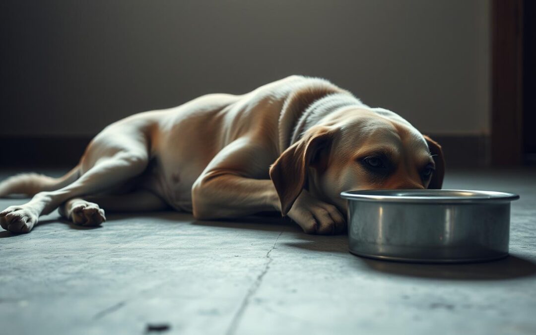 Ni hotel jesti hrane niti piti vode – kaj smo delali narobe? Izpoved žalostnega lastnika psa