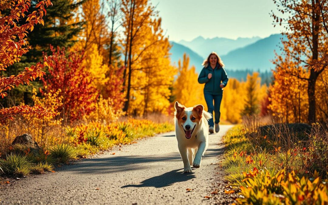 Kako ohraniti pasjo motivacijo za sprehode jeseni