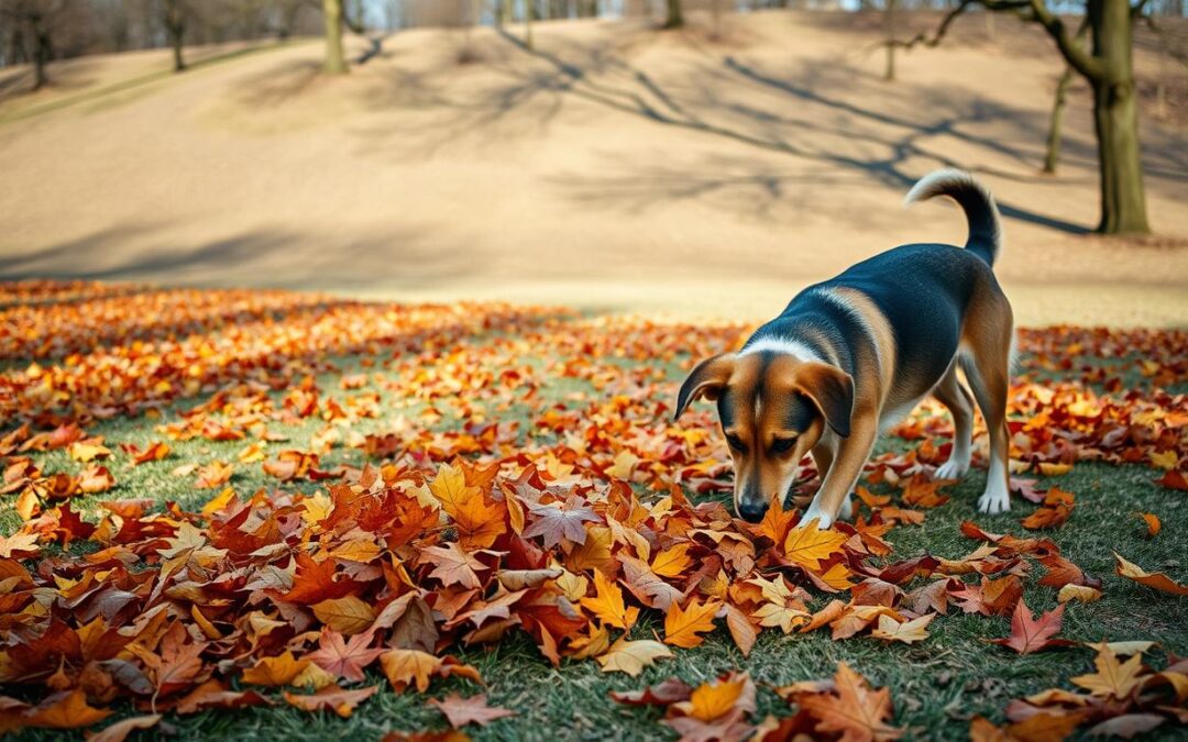 Zakaj tvoj pes grize listje? Jeseni je to lahko nevarno