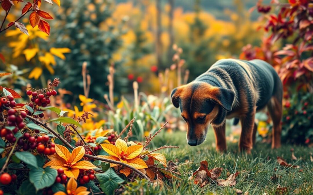 Strupene rastline na vrtu – na kaj pazi s psom jeseni?